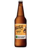 Une bière Fischer Ambrée en bouteille