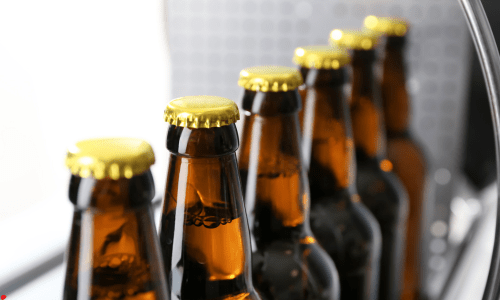 Plusieurs bières ambrées